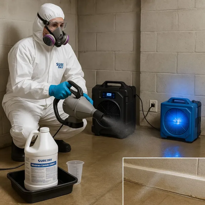 Sanitization and Odor Removal process in Rush City, MN