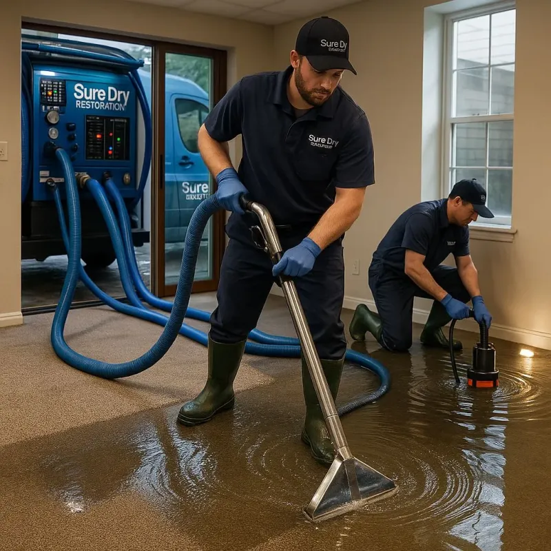 Water Extraction and Removal process in Rush City, MN